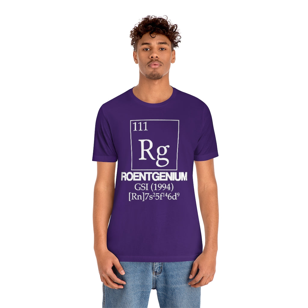 Roentgenium Element-111 T-Shirt, by Aardvark Dreams [Elementwear]