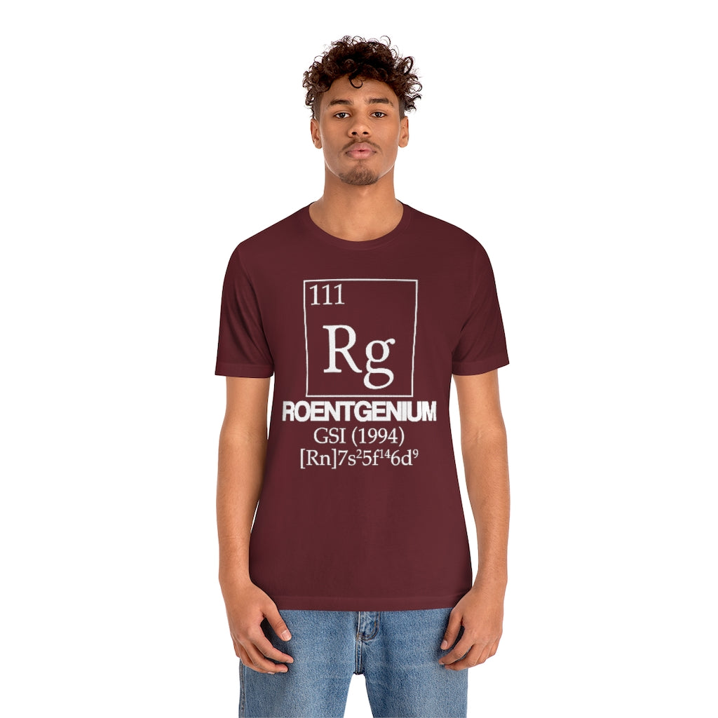 Roentgenium Element-111 T-Shirt, by Aardvark Dreams [Elementwear]