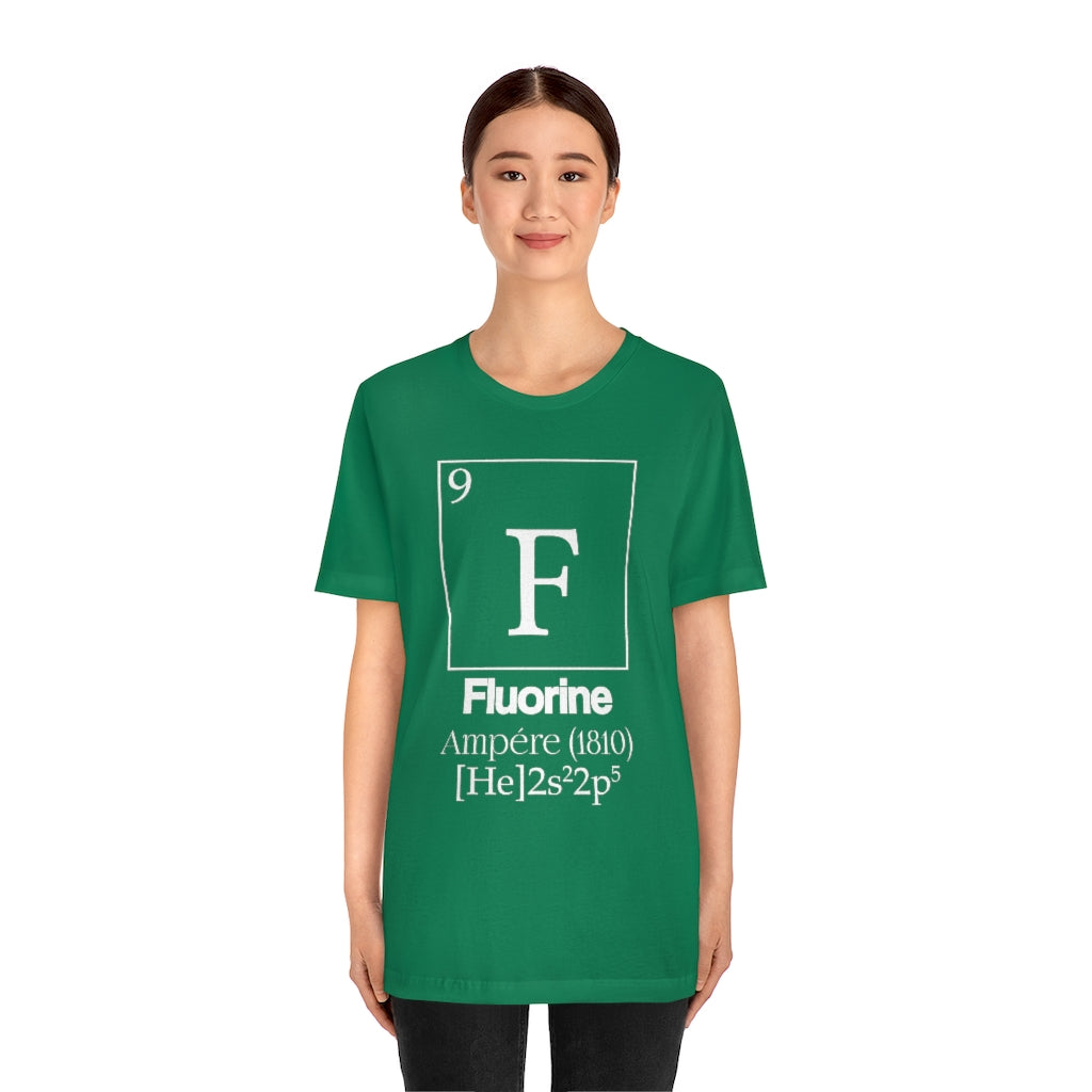 Fluorine Element-9 T-Shirt, by Aardvark Dreams [Elementwear]