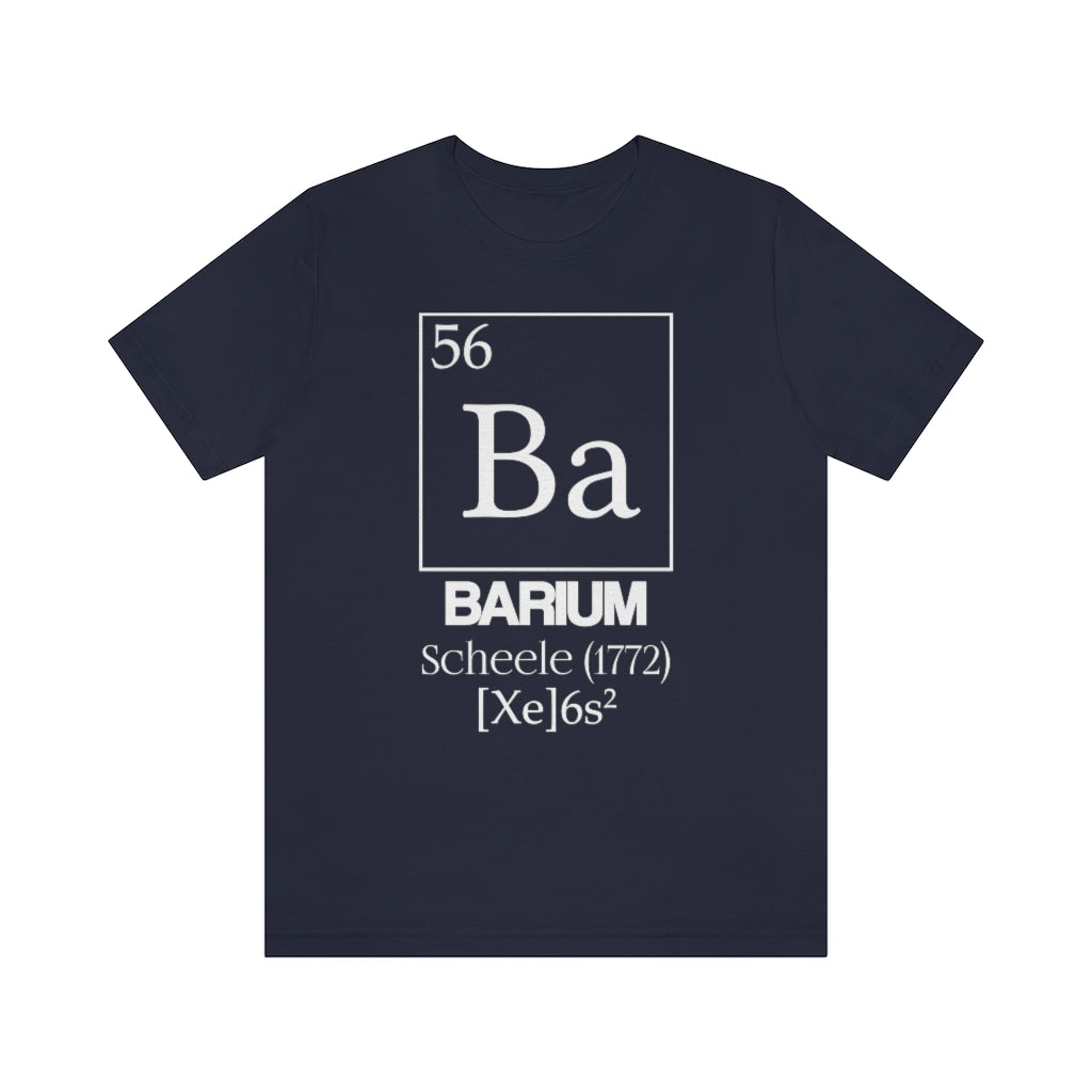 Barium Element-56 T-Shirt, by Aardvark Dreams [Elementwear]