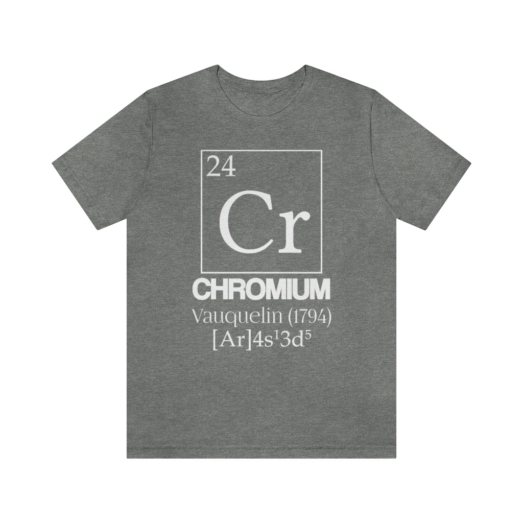 Chromium Element-24 T-Shirt, by Aardvark Dreams [Elementwear]