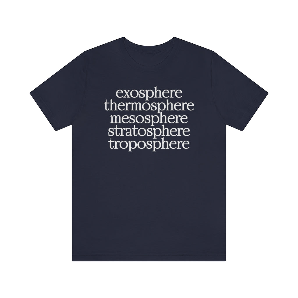 Atmospheric Structure T-Shirt, by Aardvark Dreams