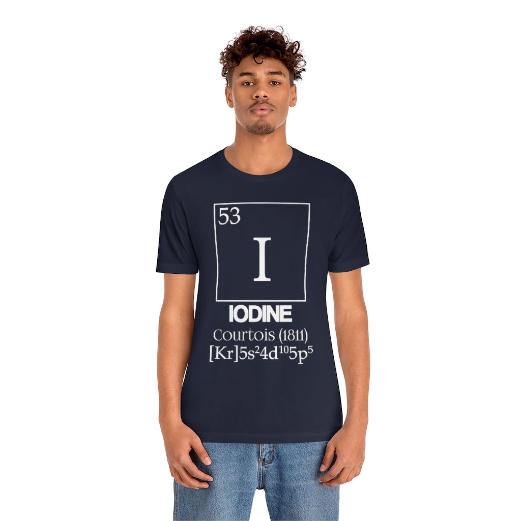 Iodine Element-53 T-Shirt, by Aardvark Dreams [Elementwear]