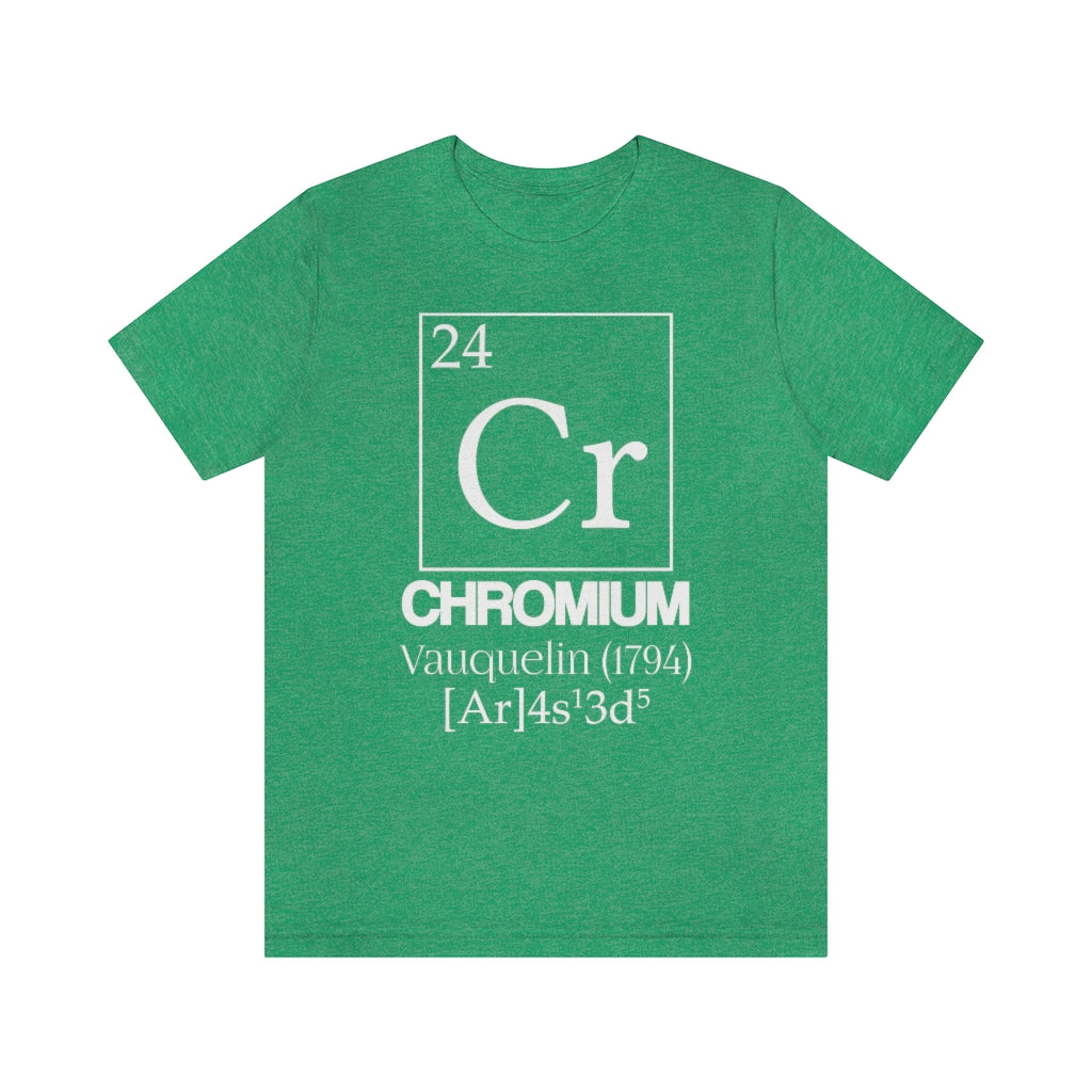 Chromium Element-24 T-Shirt, by Aardvark Dreams [Elementwear]