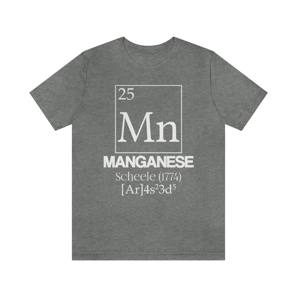 Manganese Element-25 T-Shirt, by Aardvark Dreams [Elementwear]