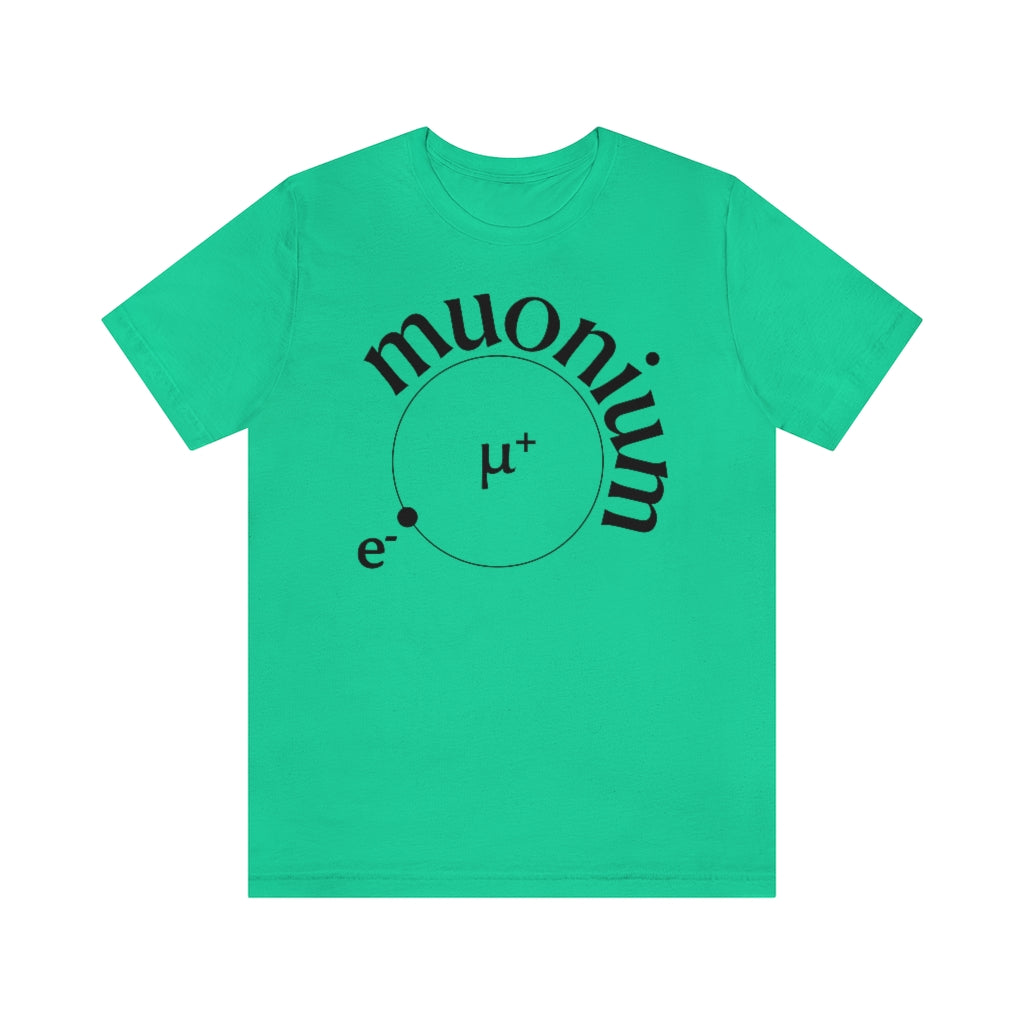 Muonium T-Shirt, by Aardvark Dreams