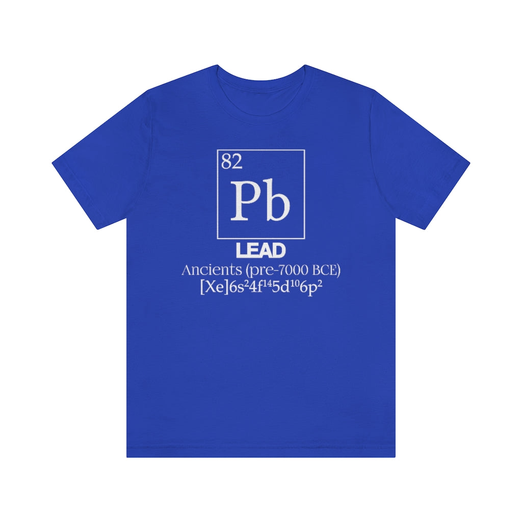 Lead Element-82 T-Shirt, by Aardvark Dreams [Elementwear]