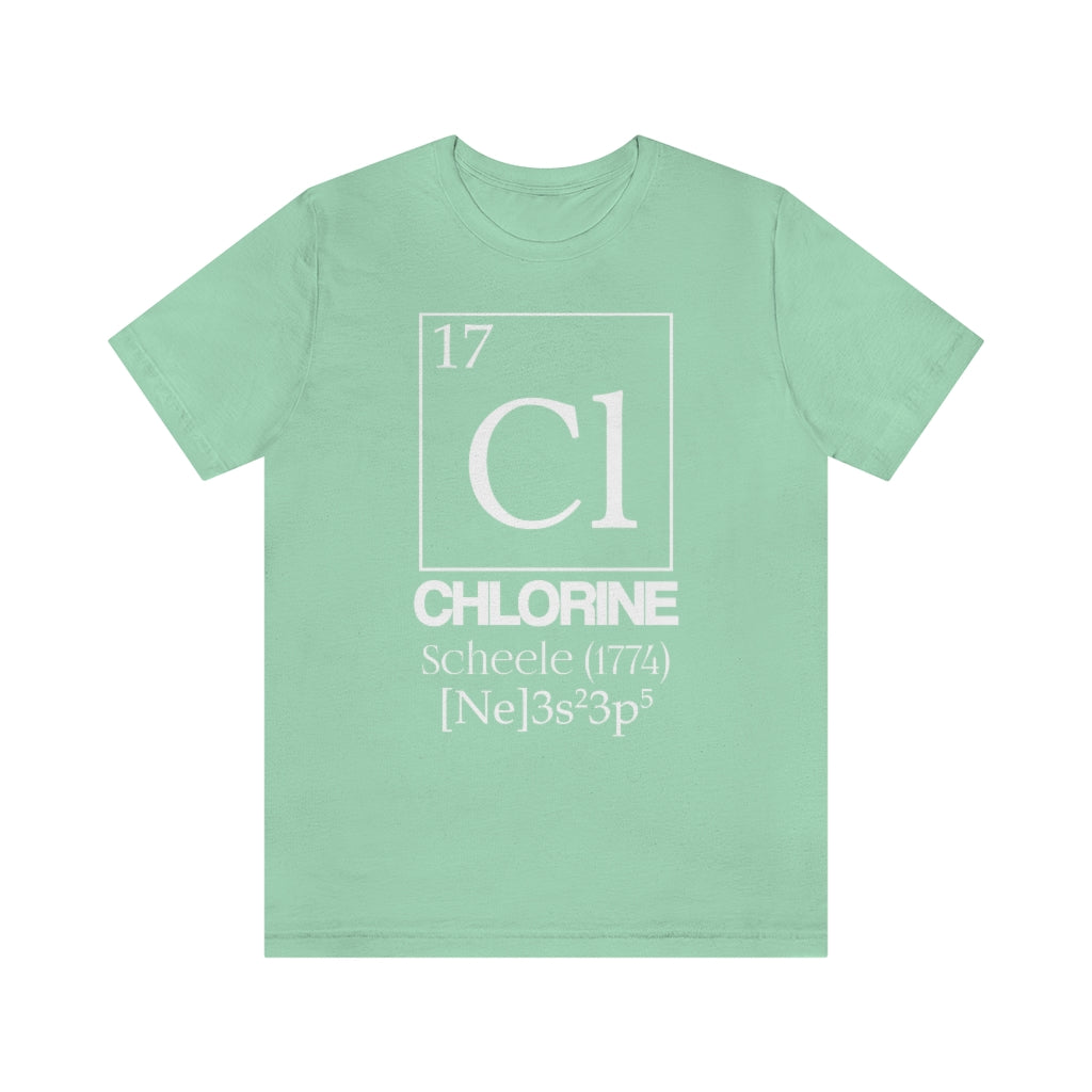 Chlorine Element-17 T-Shirt, by Aardvark Dreams [Elementwear]