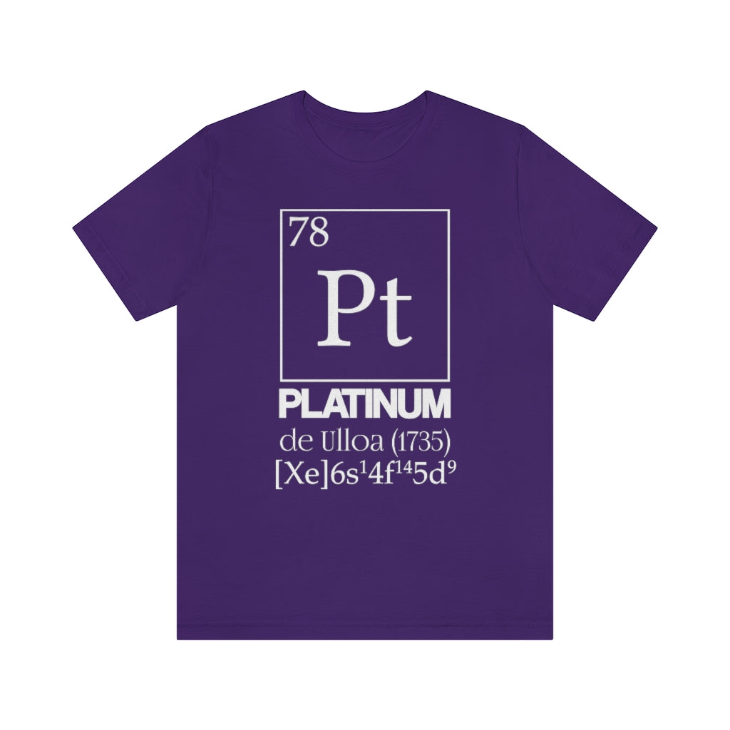 Platinum Element-78 T-Shirt, by Aardvark Dreams [Elementwear]