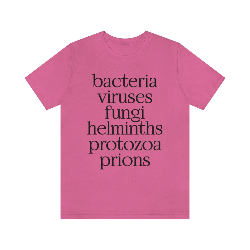 Pathogens T-Shirt, by Aardvark Dreams