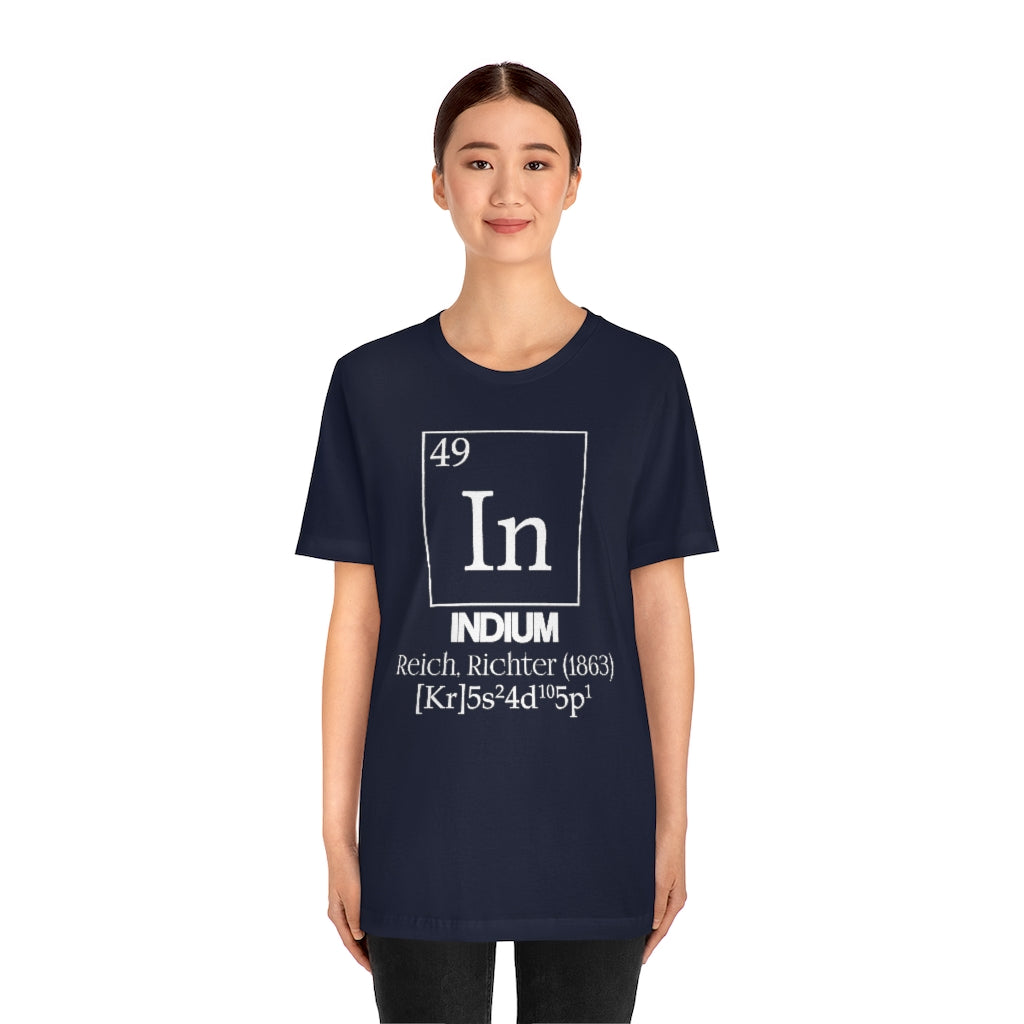 Indium Element-49 T-Shirt, by Aardvark Dreams [Elementwear]