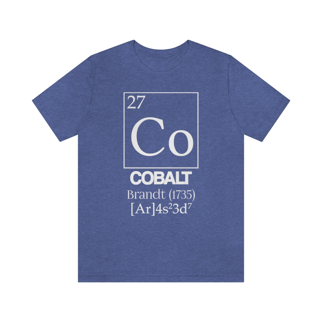 Cobalt Element-27 T-Shirt, by Aardvark Dreams [Elementwear]