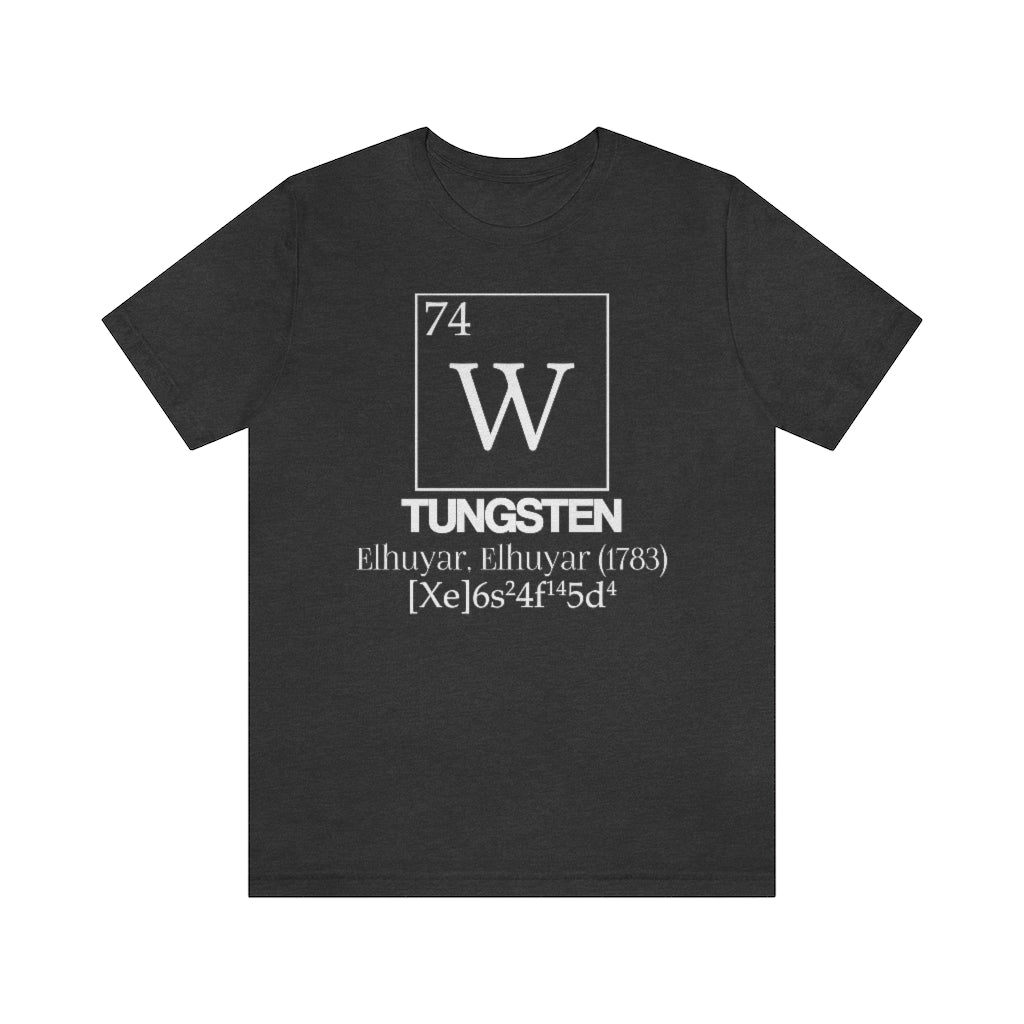 Tungsten Element-74 T-Shirt, by Aardvark Dreams [Elementwear]