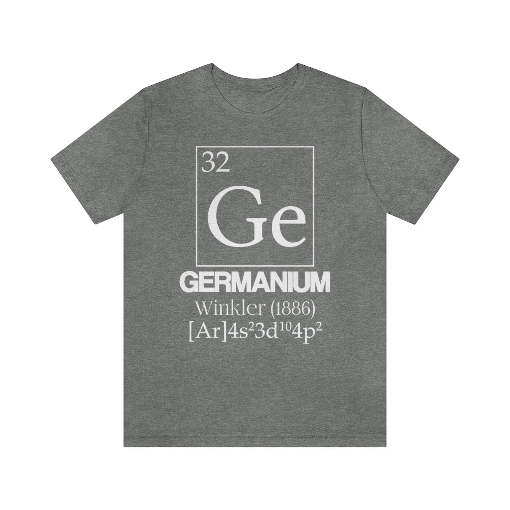 Germanium Element-32 T-Shirt, by Aardvark Dreams [Elementwear]