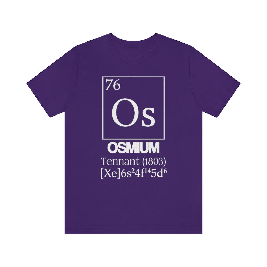 Osmium Element-76 T-Shirt, by Aardvark Dreams [Elementwear]