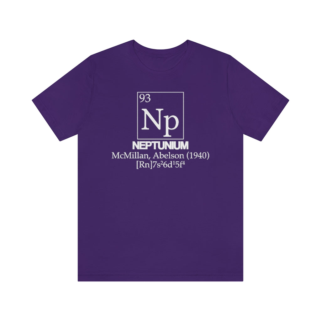 Neptunium Element-93 T-Shirt, by Aardvark Dreams [Elementwear]