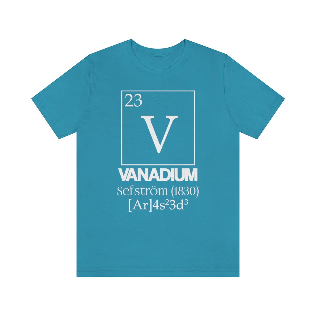 Vanadium Element-23 T-Shirt, by Aardvark Dreams [Elementwear]