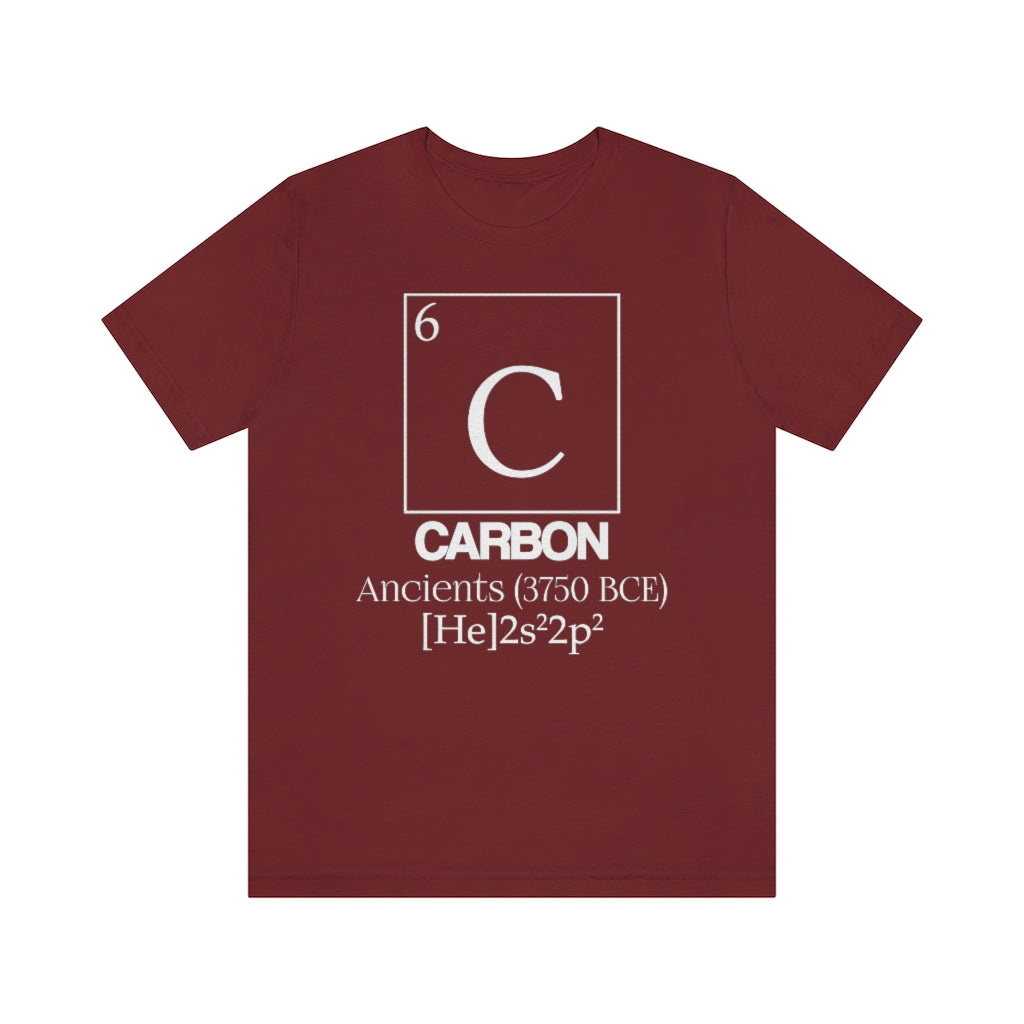 Carbon Element-6 T-Shirt, by Aardvark Dreams