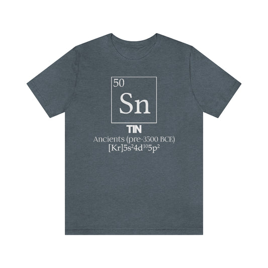 Tin Element-50 T-Shirt, by Aardvark Dreams [Elementwear]