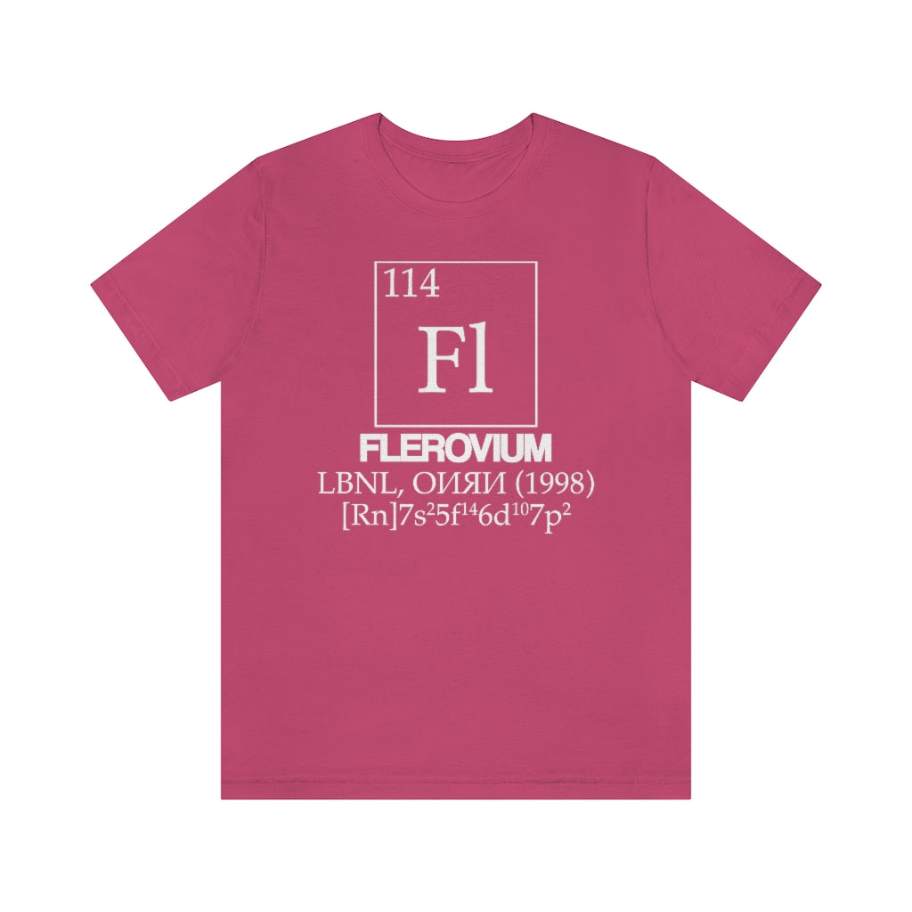 Flerovium Element-114 T-Shirt, by Aardvark Dreams [Elementwear]