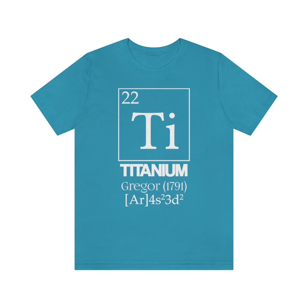 Titanium Element-22 T-Shirt, by Aardvark Dreams [Elementwear]