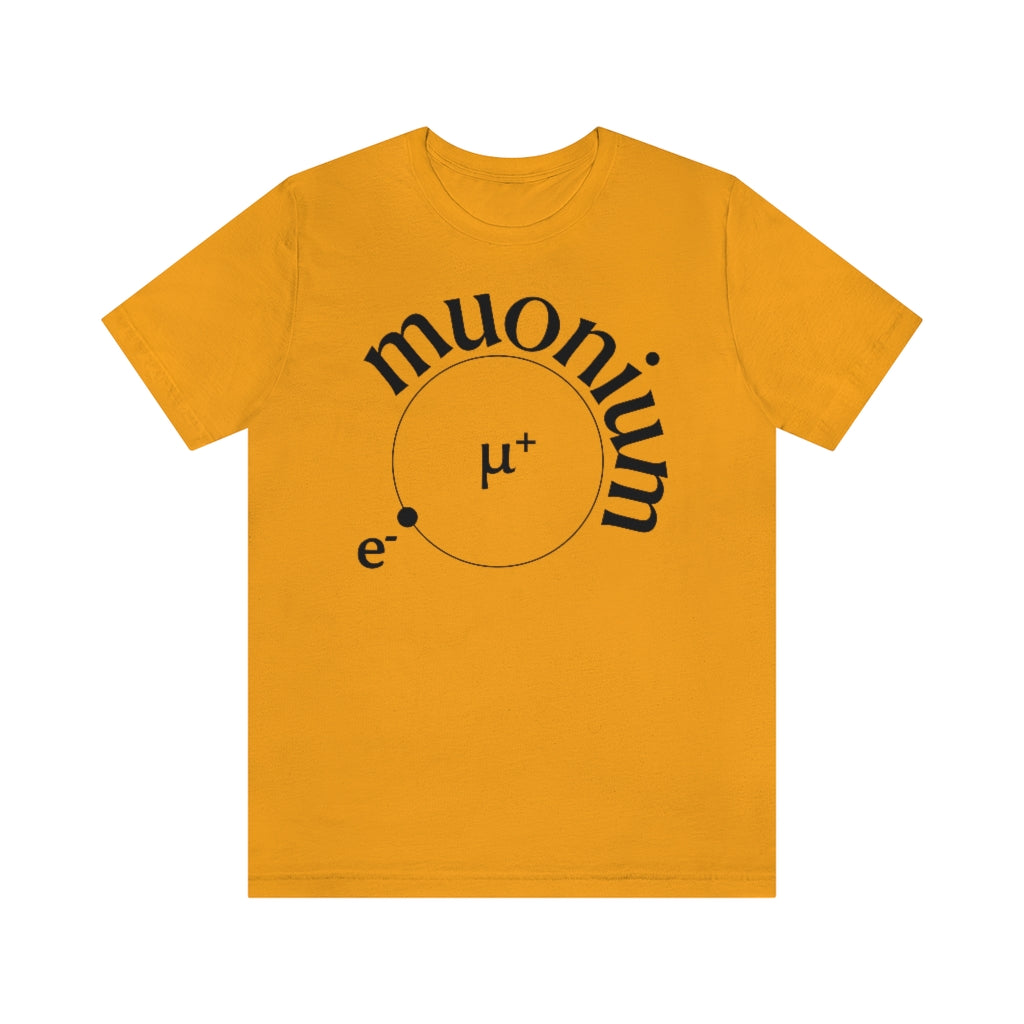 Muonium T-Shirt, by Aardvark Dreams