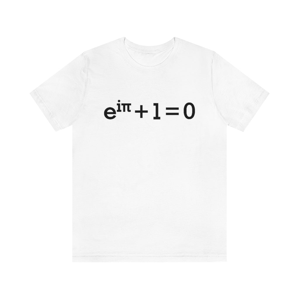 Euler Identity T-Shirt, by Aardvark Dreams