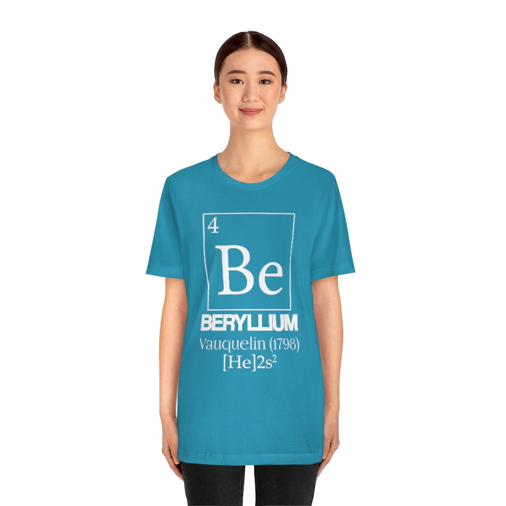 Beryllium Element-4 T-Shirt, by Aardvark Dreams [Elementwear]