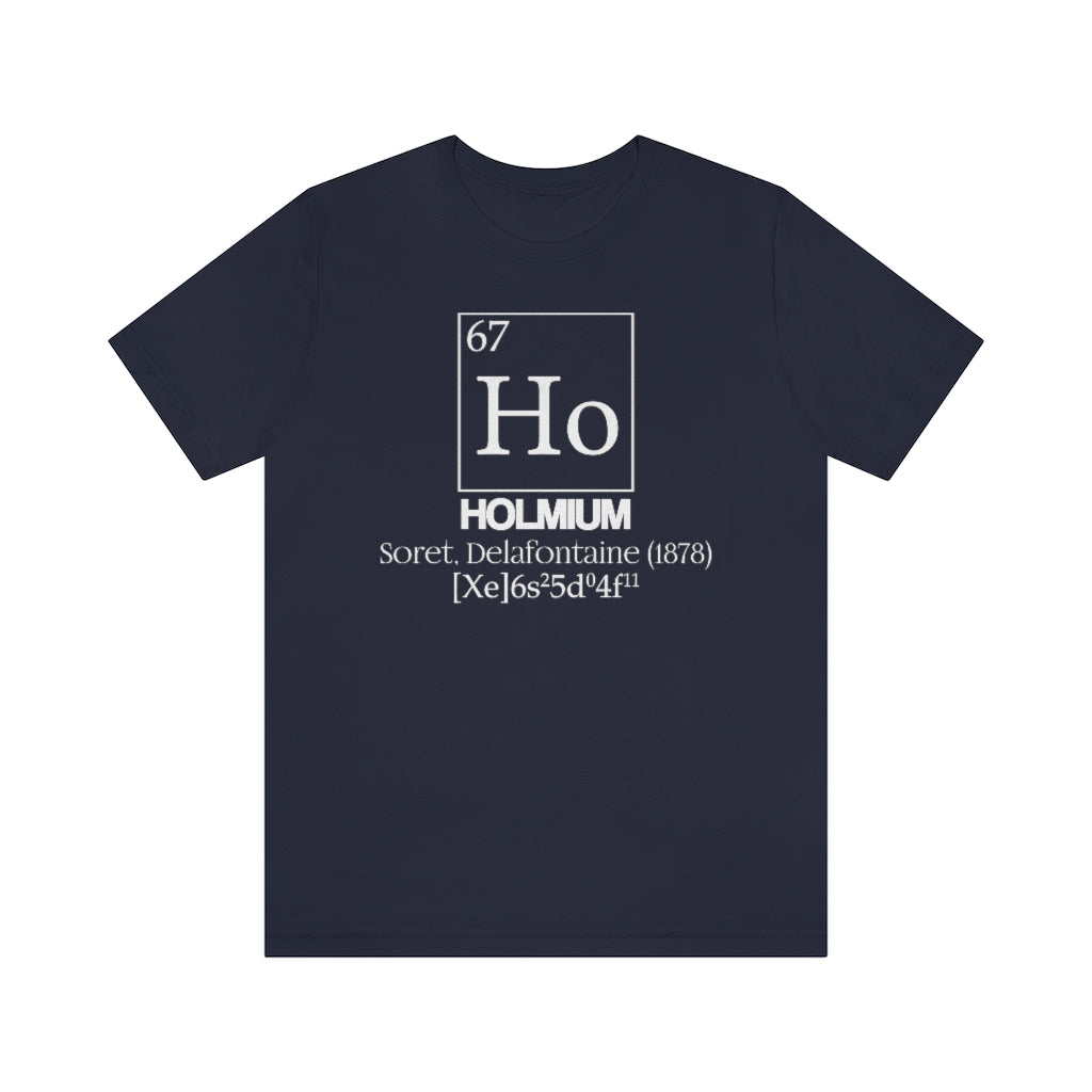 Holmium Element-67 T-Shirt, by Aardvark Dreams [Elementwear]