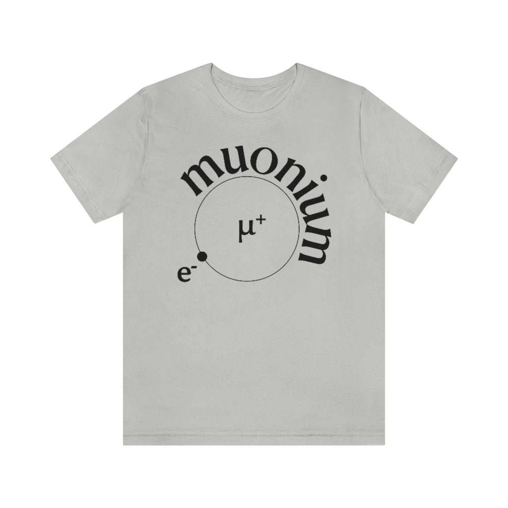 Muonium T-Shirt, by Aardvark Dreams