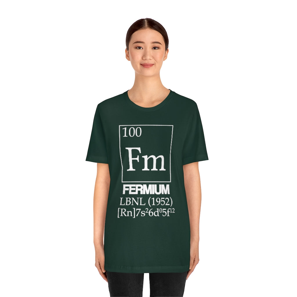 Fermium Element-100 T-Shirt, by Aardvark Dreams [Elementwear]