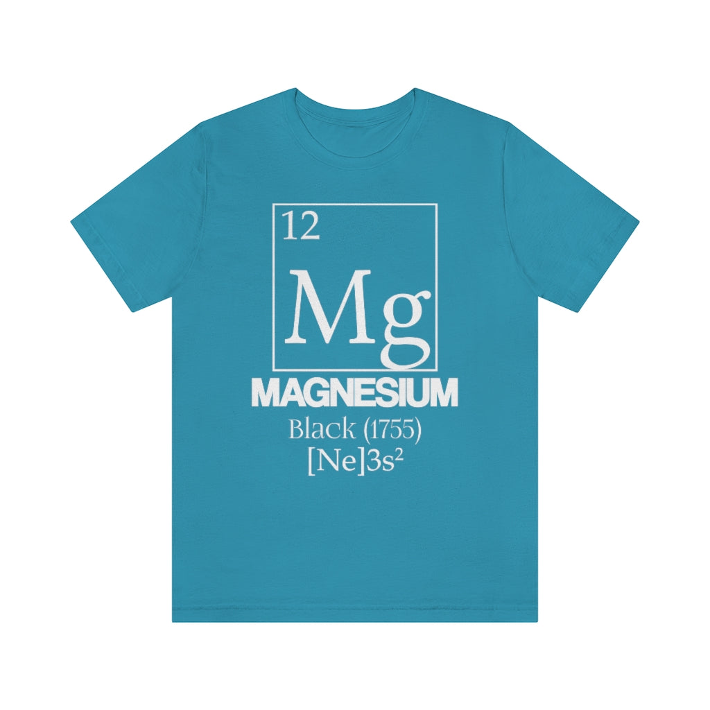 Magnesium Element-12 T-Shirt, by Aardvark Dreams [Elementwear]