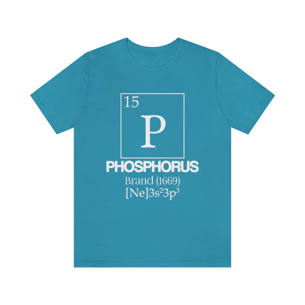 Phosphorus Element-15 T-Shirt, by Aardvark Dreams [Elementwear]