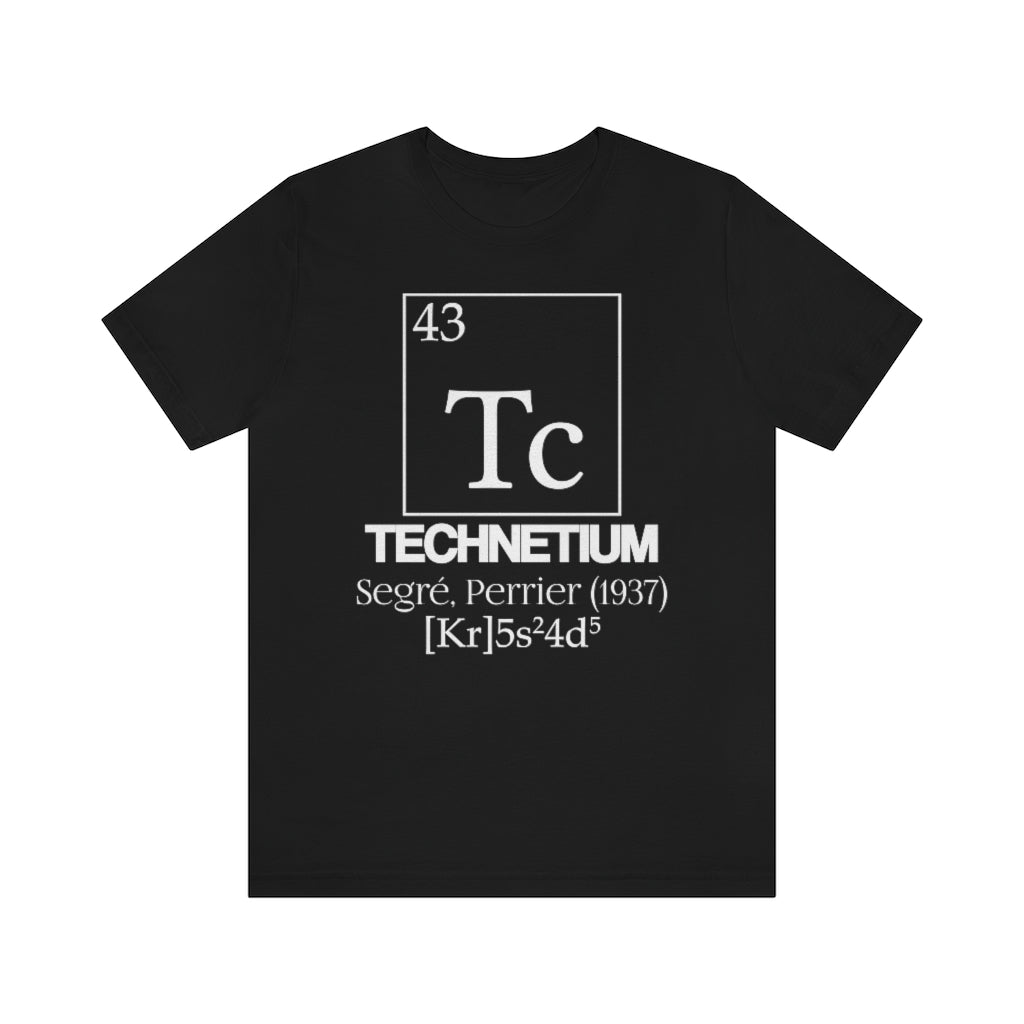 Technetium Element-43 T-Shirt, by Aardvark Dreams [Elementwear]