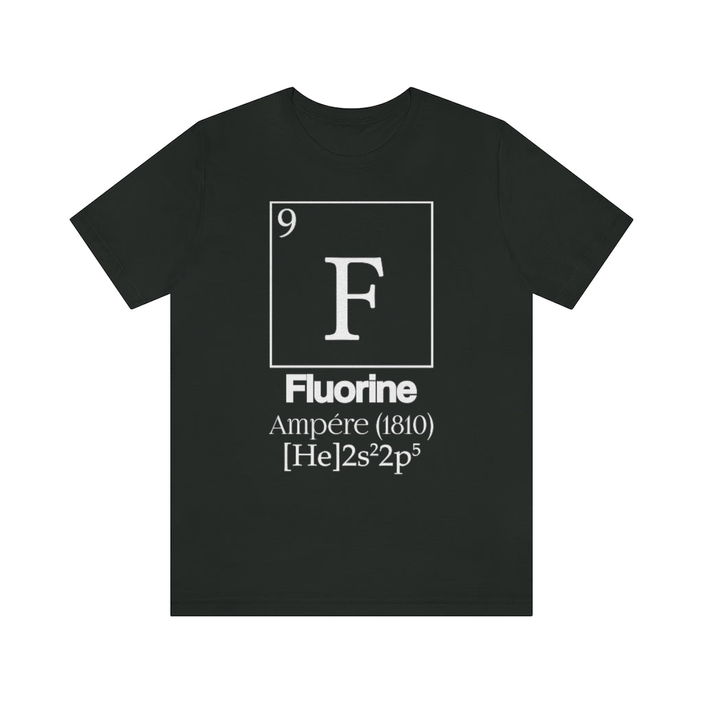 Fluorine Element-9 T-Shirt, by Aardvark Dreams [Elementwear]