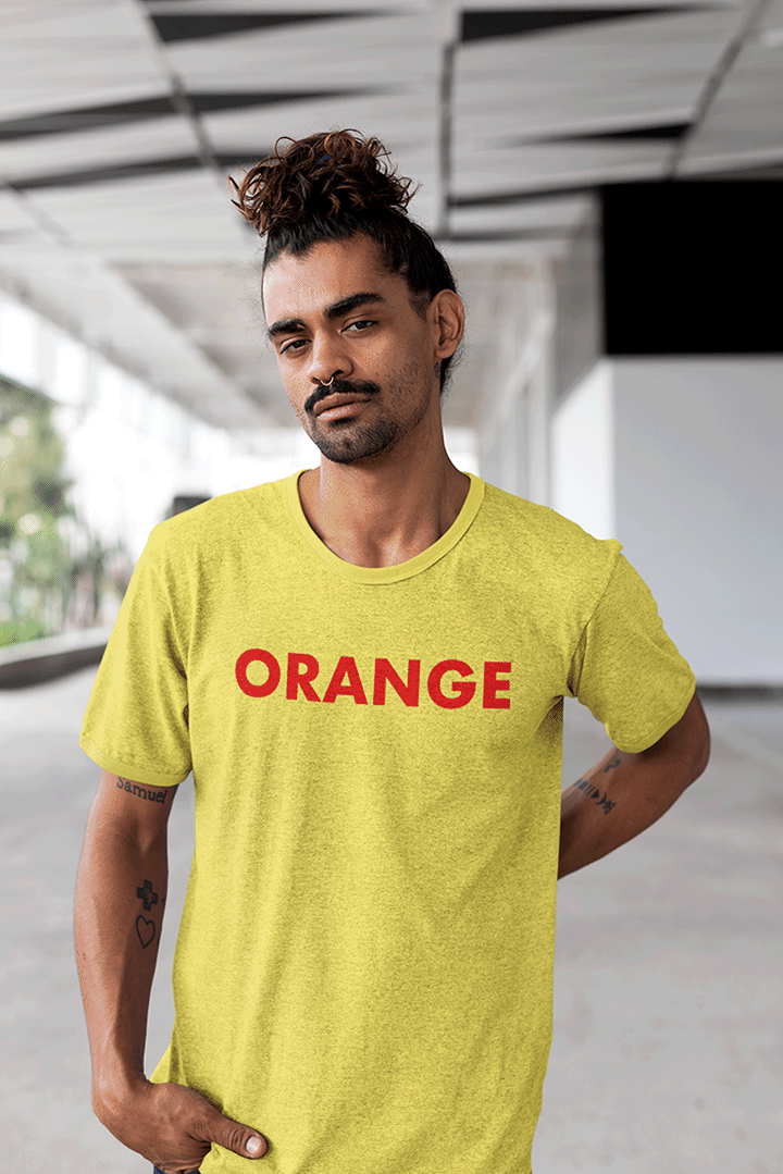 ColourBlend "Orange" T-Shirt, by Aardvark Dreams