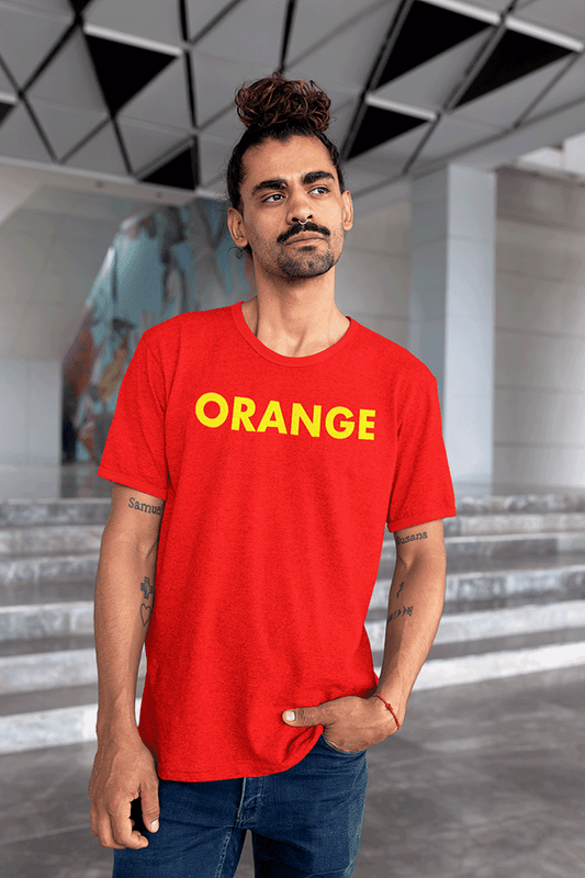 ColourBlend "Orange" T-Shirt, by Aardvark Dreams